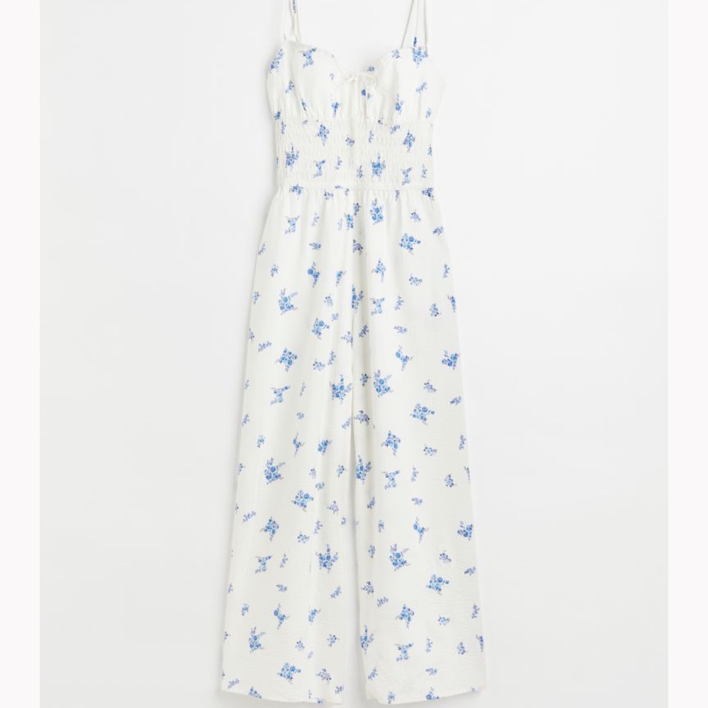 Floral Patterned Jumpsuit